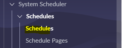 Need to know about Schedules and Define them in SLAs