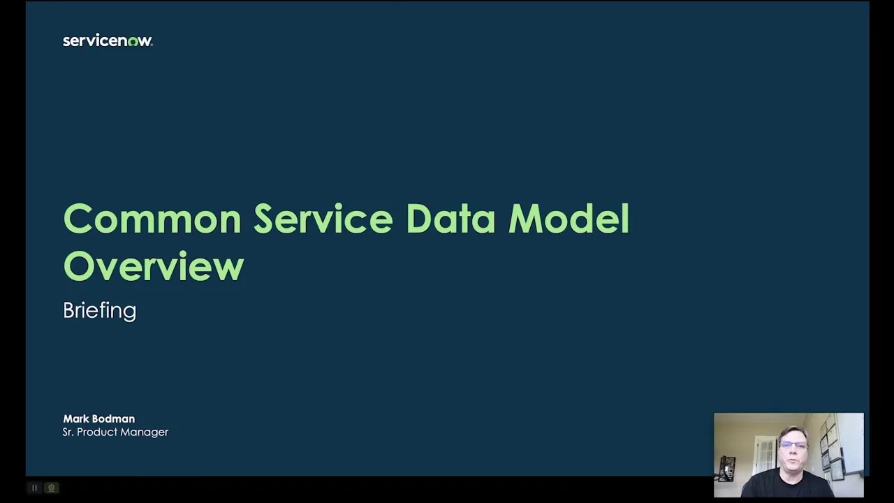 CSDM and CMDB Executive Overview