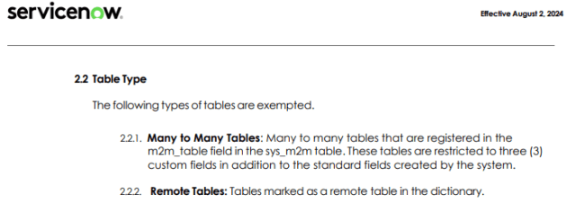 Remote tables and the mobile configuration