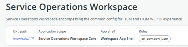 Open custom page in workspace tab