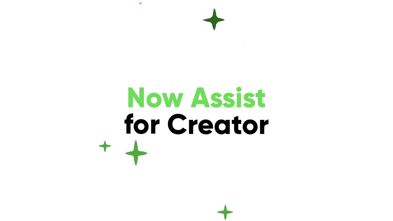 AI Code Generation with Now Assist for Creator