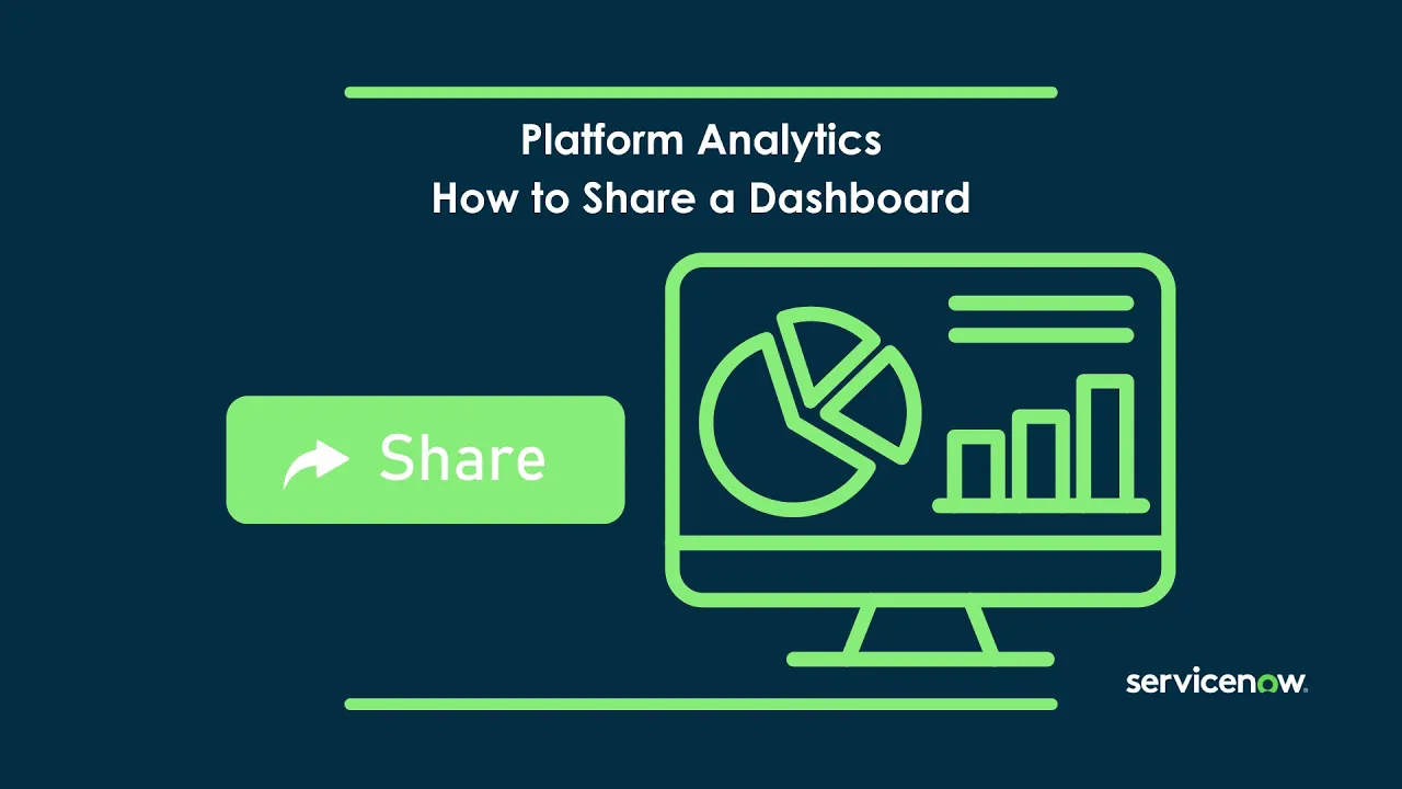 Platform Analytics - How to Share a Dashboard