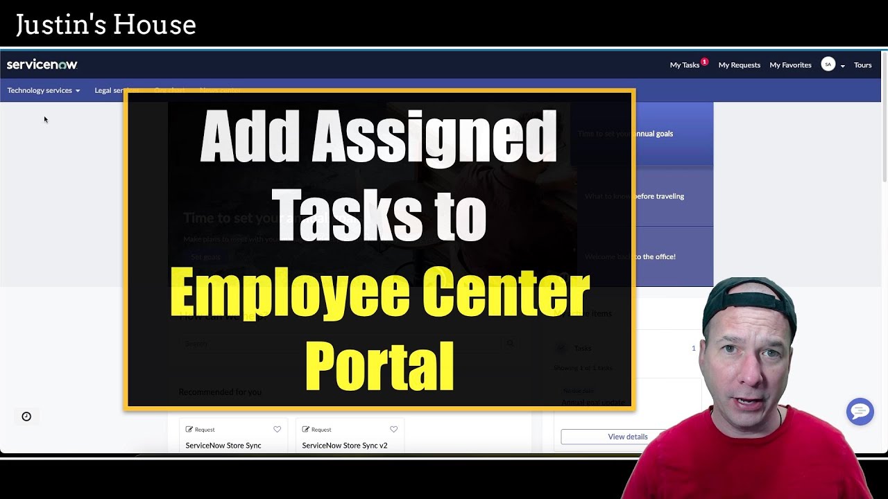 My Tasks in Employee Center
