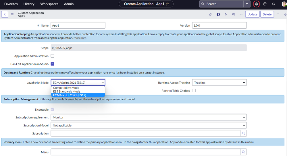 ServiceNow Things to Know 14: Utilize ECMAScript 2021 on your Application