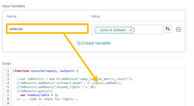 ServiceNow Learning 101: Usage of input variables while configuring Script Steps in Flow Designers