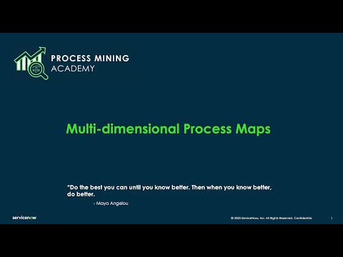 Process Mining Academy #21 - Multi-dimensional Process Maps