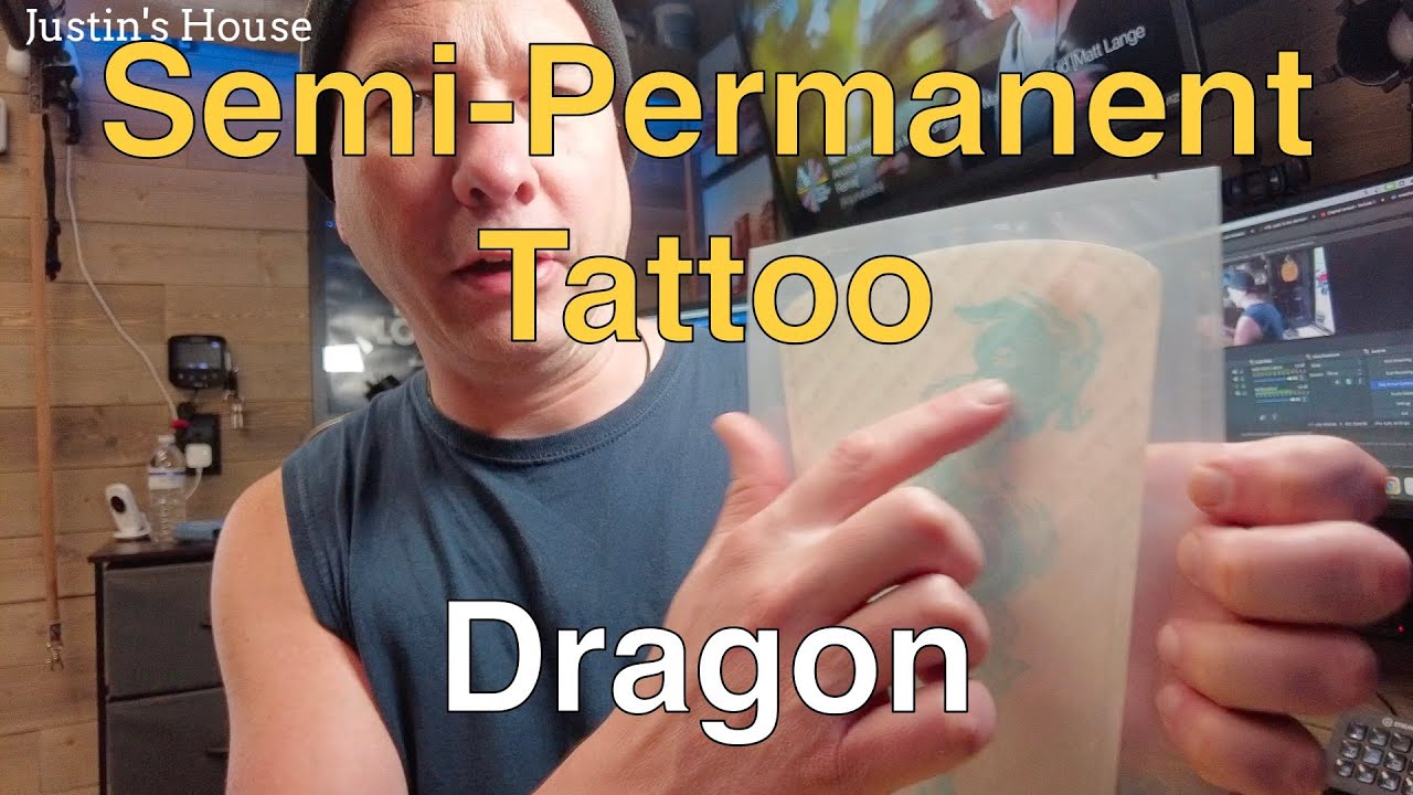 Dragon - Semi-Permanent Tattoo Fun