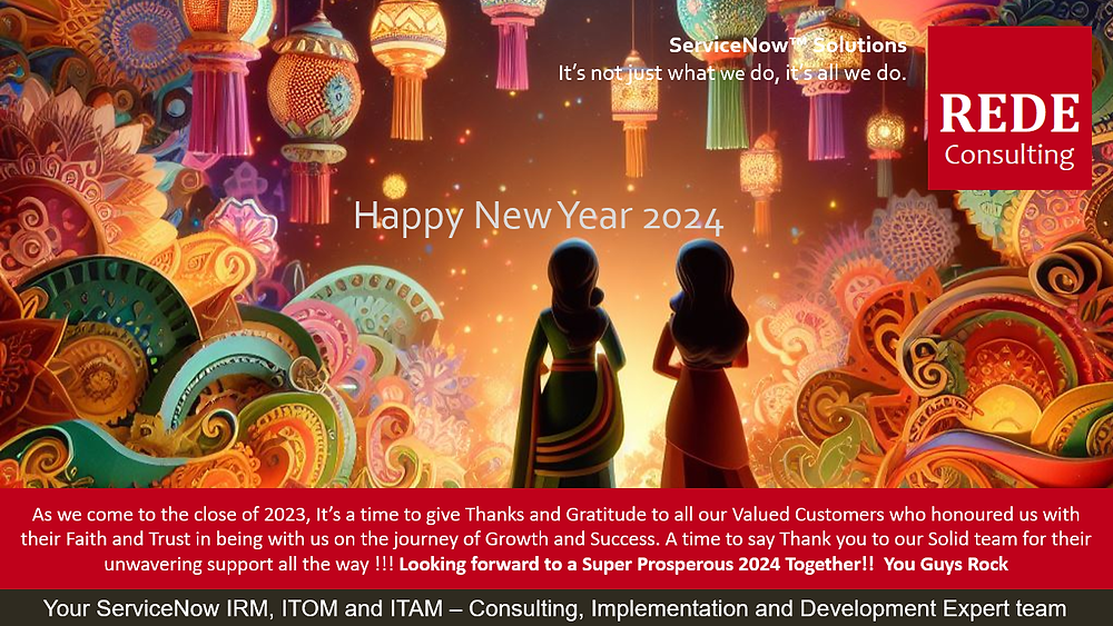 Wishing You - A Happy and Blessed Year'24