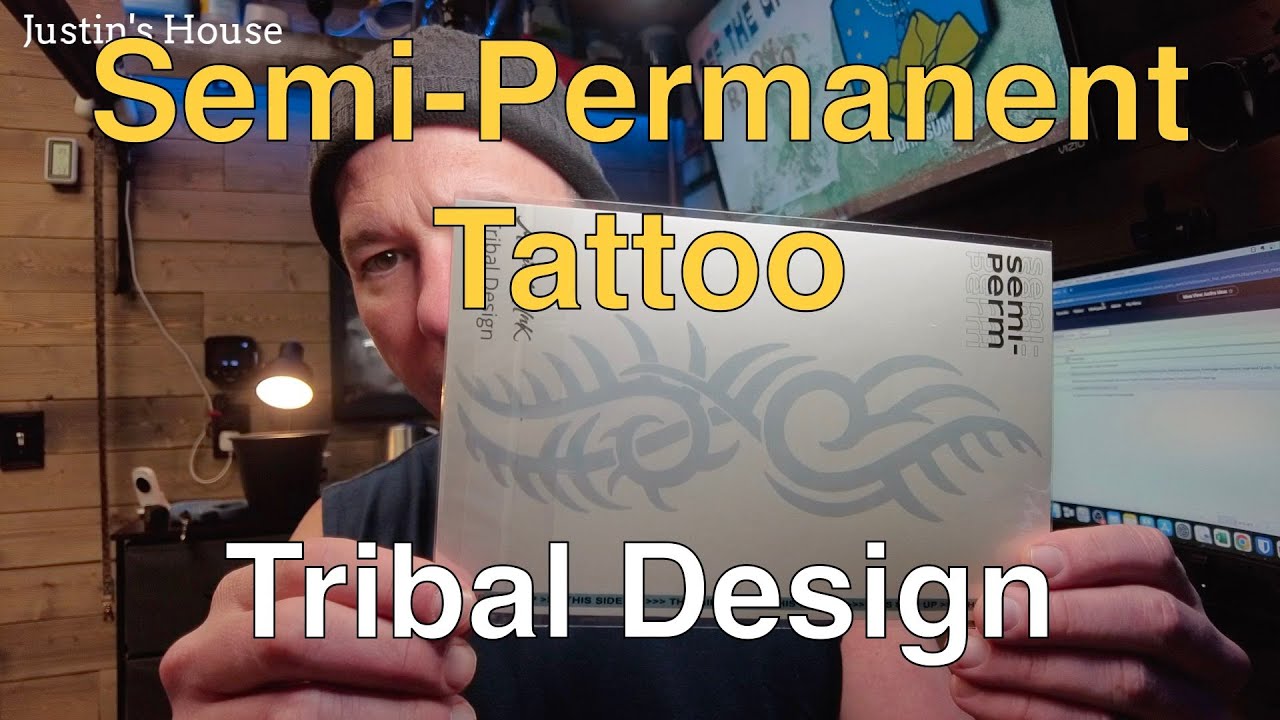 Tribal Design - Semi-Permanent Tattoo Fun
