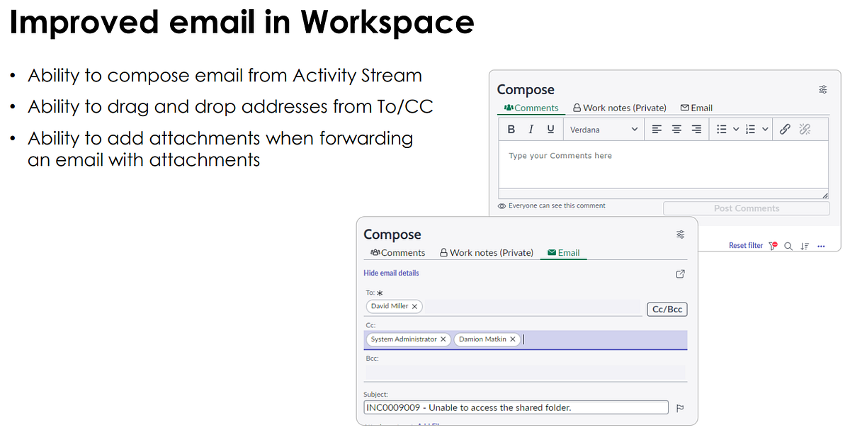 ServiceNow Vancouver Release Feature 33