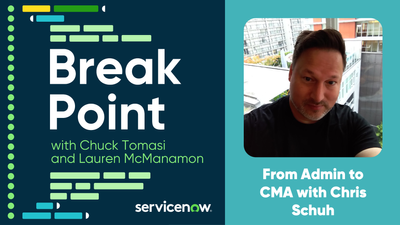 Podcast: Break Point - From CMA to Admin with Chris Schuh