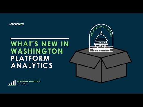 Platform Analytics Academy - February 21st, 2024 - What's New in Washington "Platform Analytics"