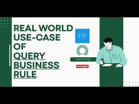 What are Query Business Rules?