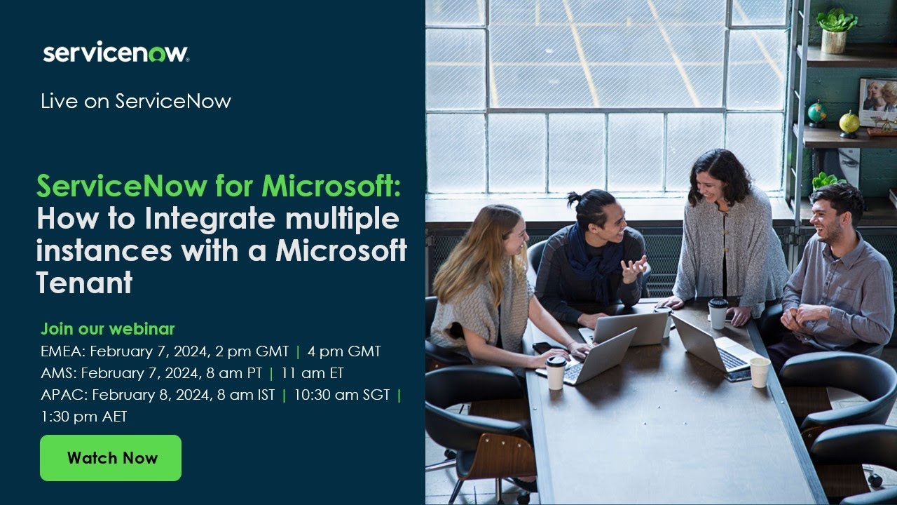 ServiceNow for Microsoft: How to Integrate multiple instances with a Microsoft Tenant