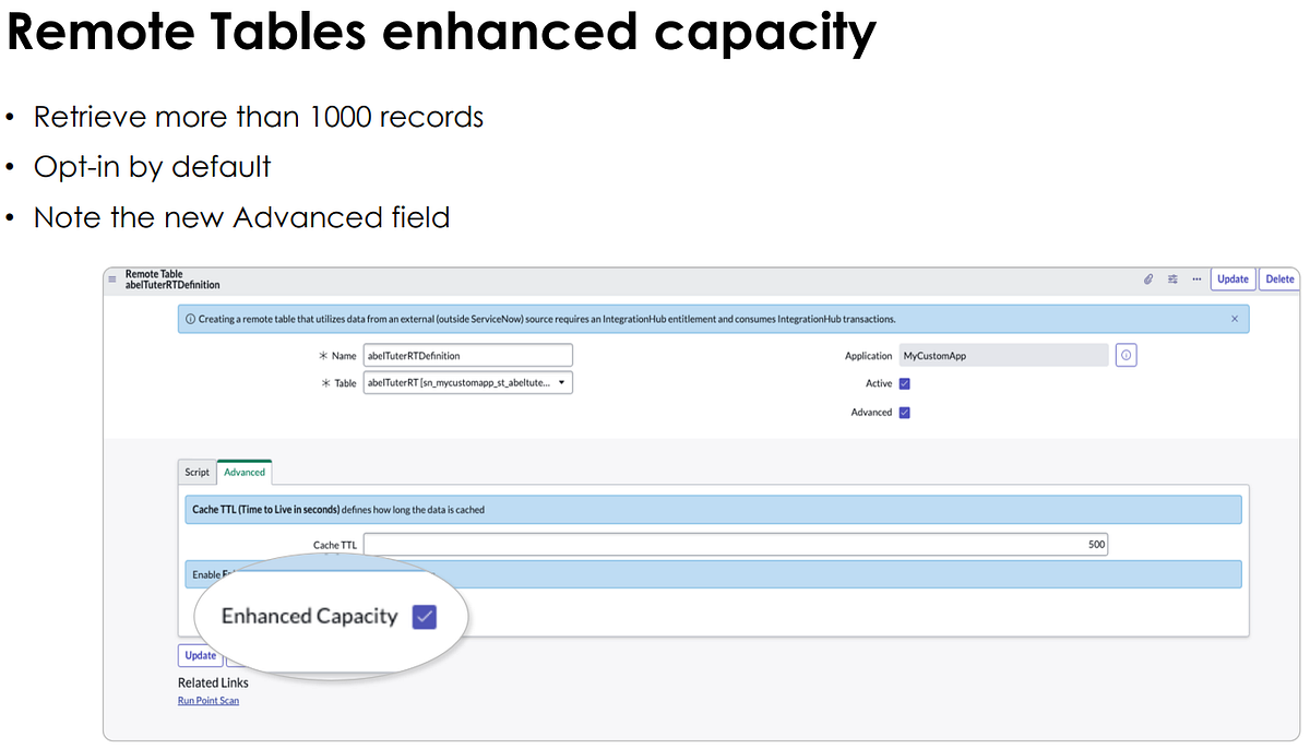 ServiceNow Washington DC Release Feature 4