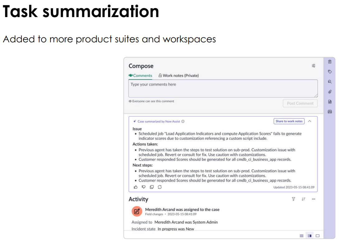 ServiceNow Washington DC Release Feature 7
