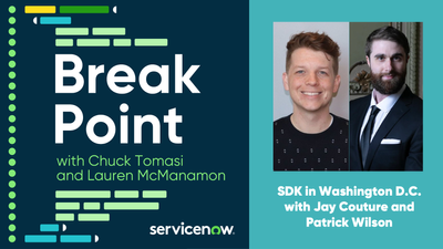Podcasting: Break Point - SDK in Washington D.C. with Jay Couture and Patrick Wilson