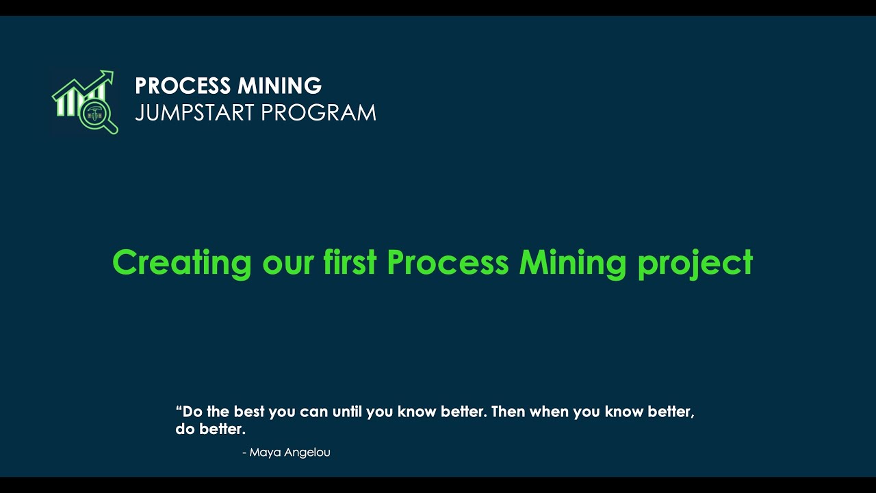 How to create your first ServiceNow Process Mining projects
