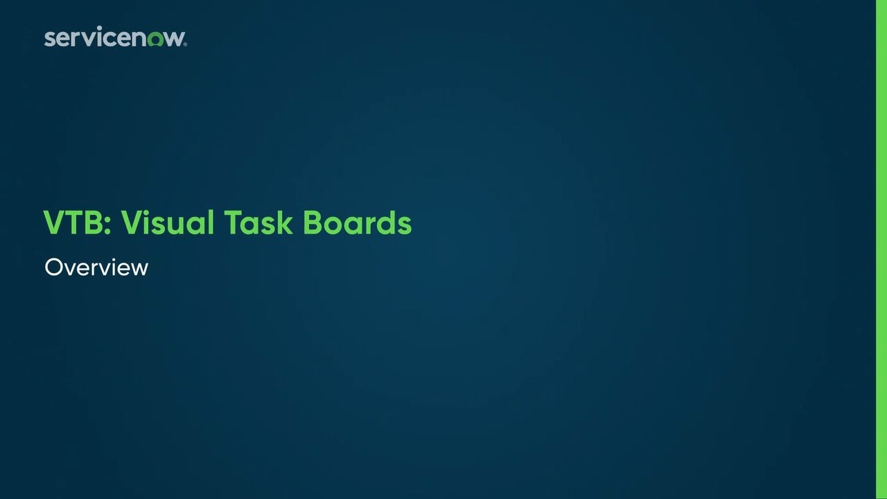 VTB: Visual Task Boards | Overview