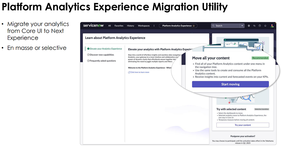 ServiceNow Washington DC Release Feature 58