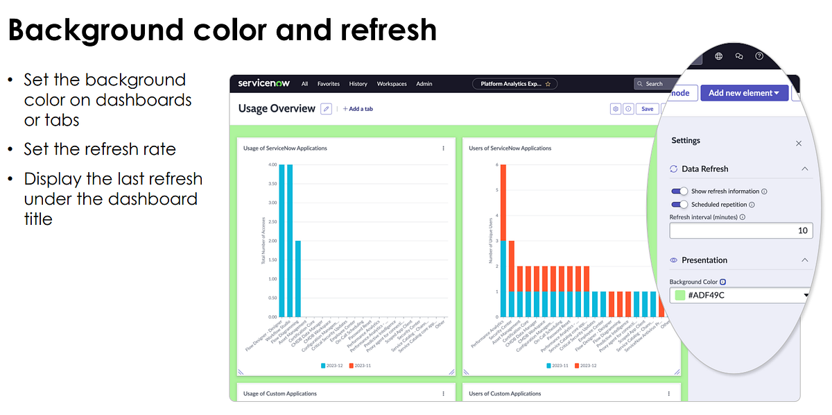 ServiceNow Washington DC Release Feature 57