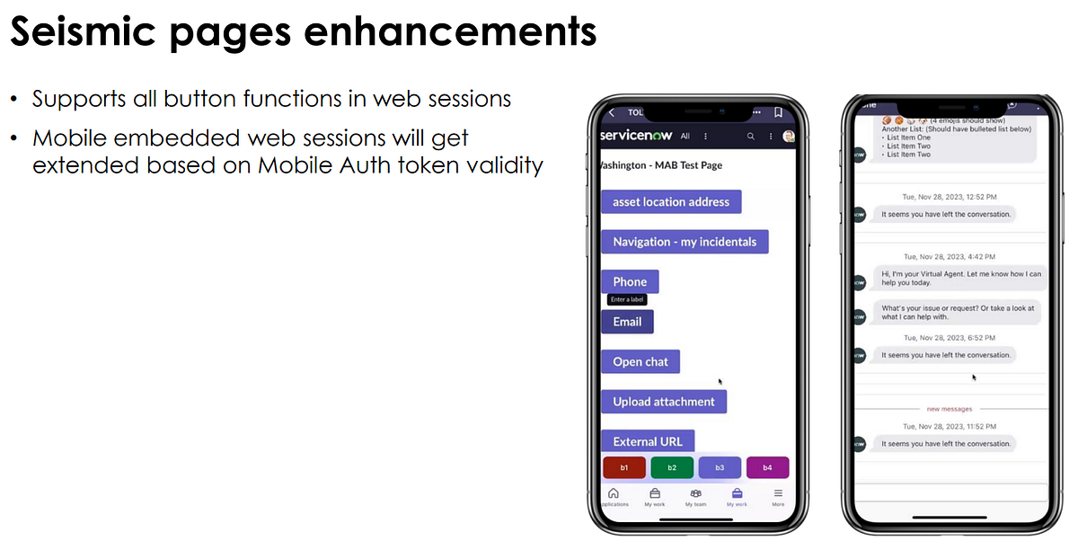 ServiceNow Washington DC Release Feature 64