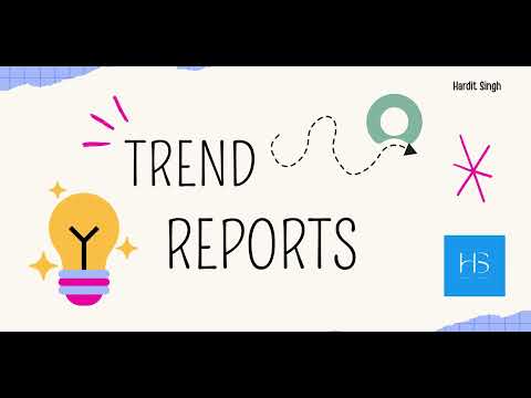 How to create Trend Reports