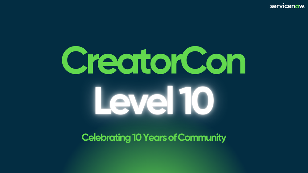 Celebrate CreatorCon Reaching Level 10 and Dive into a Decade of Memories!