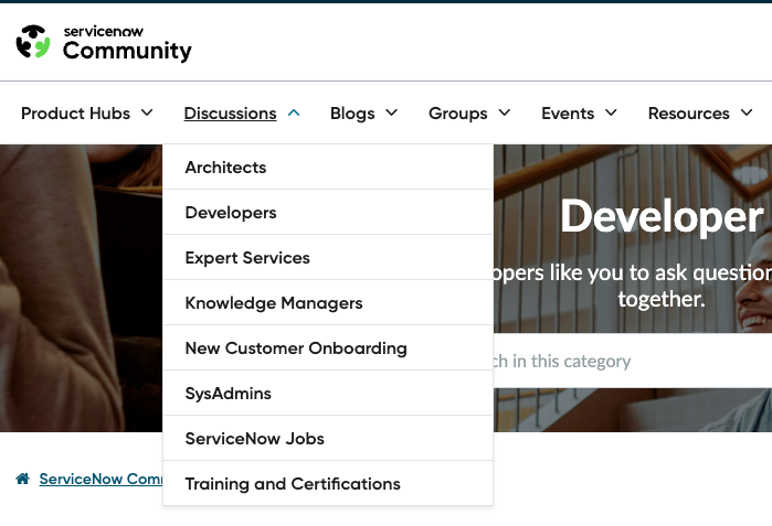 Moving up the Community Ladder!
