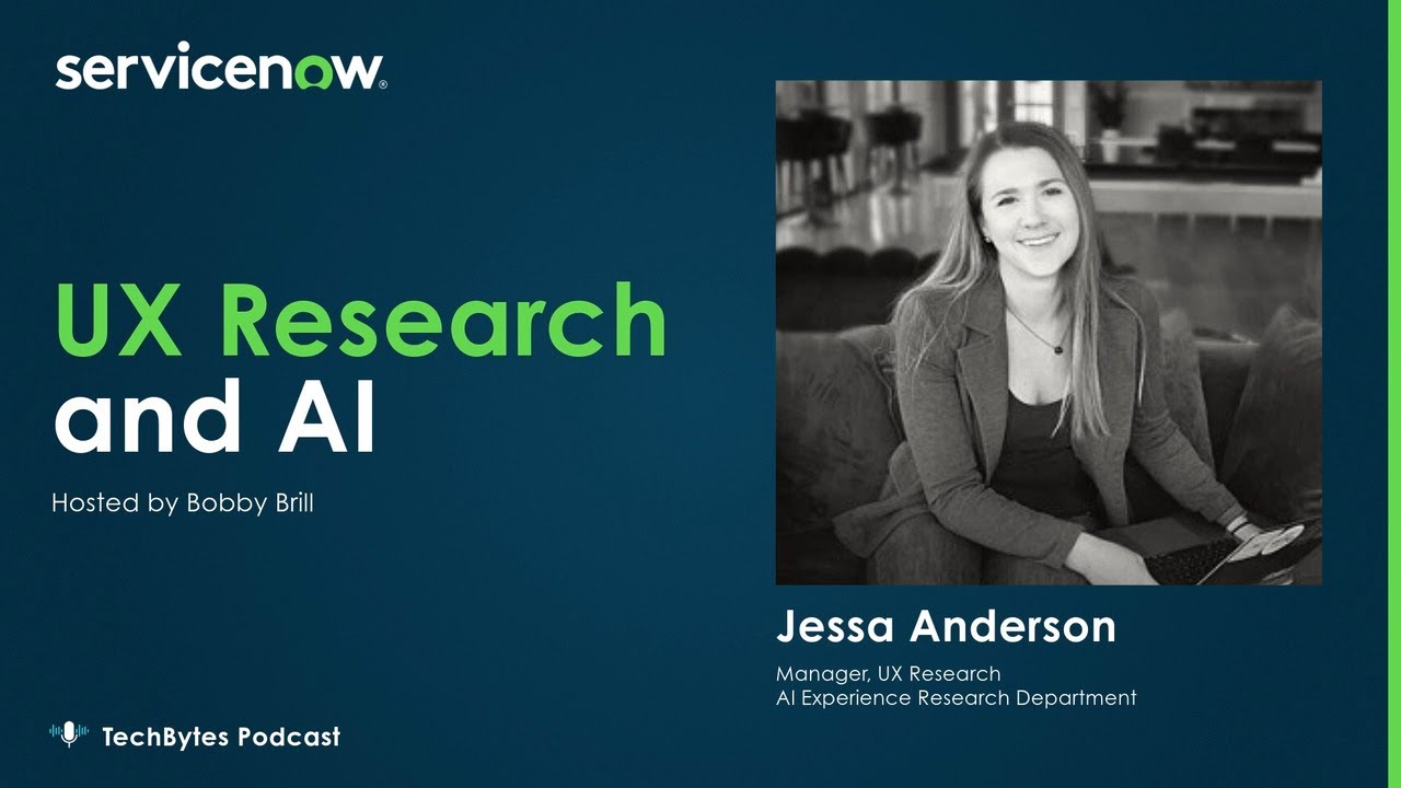 Tech Bytes | UX Research and AI with Jessa Anderson