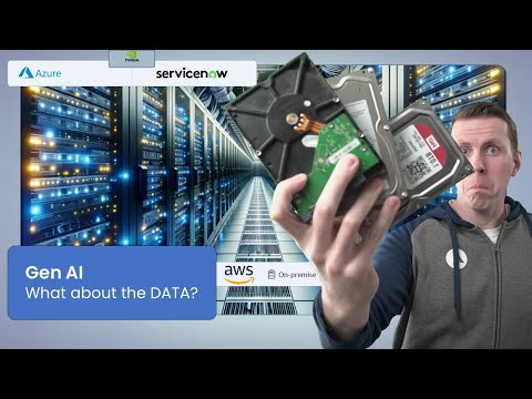 [Video] Generative AI: What about the data?