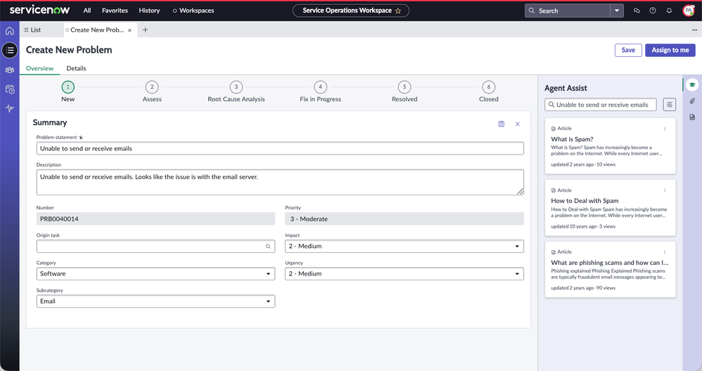 Problem Management – What’s new in Xanadu