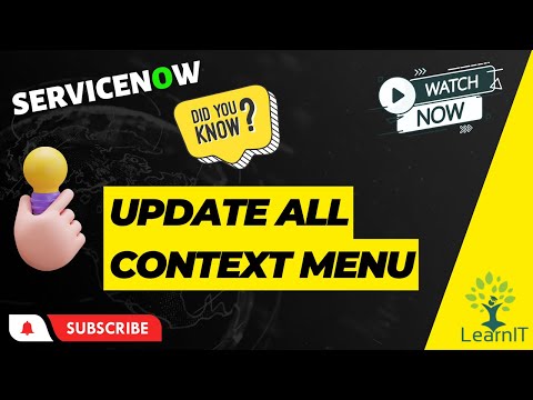 Update Selected/Update All Context Menu