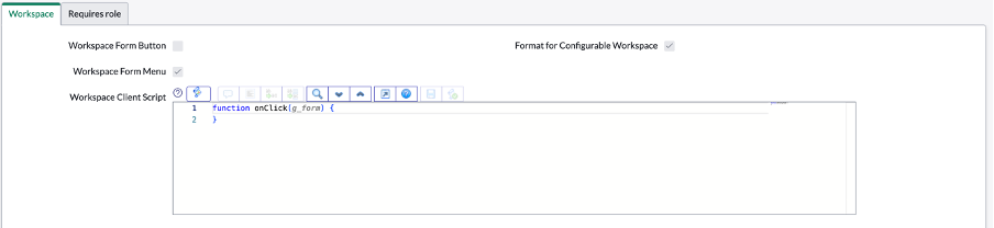 Migrating existing UI actions in Project Workspace