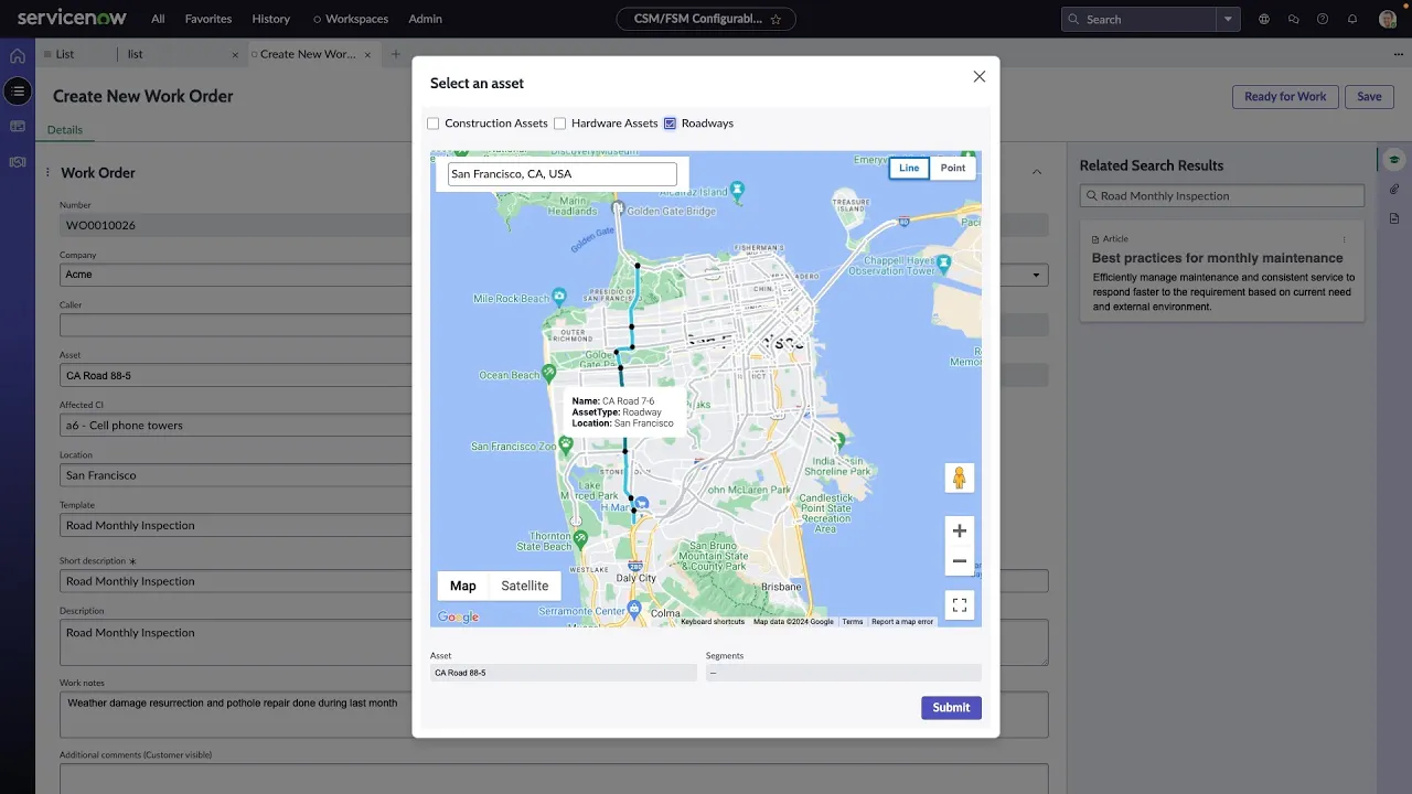 What's New in Washington DC Release for Field Service Management Demo
