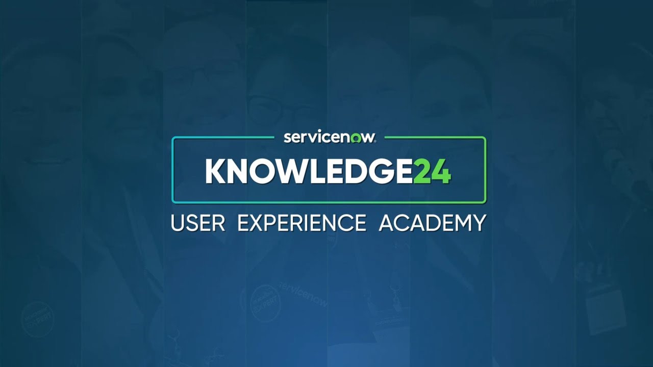 User Experience Academy at Knowledge 24
