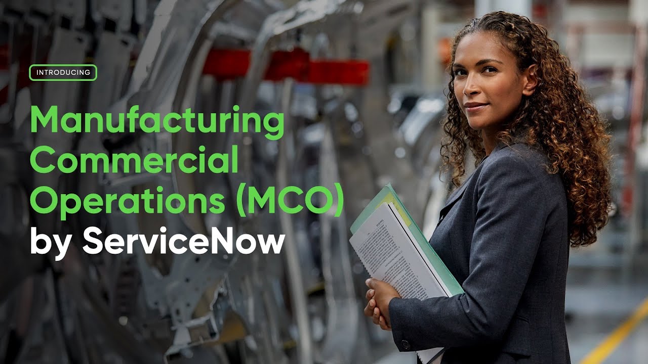 Introducing Manufacturing Commercial Operations