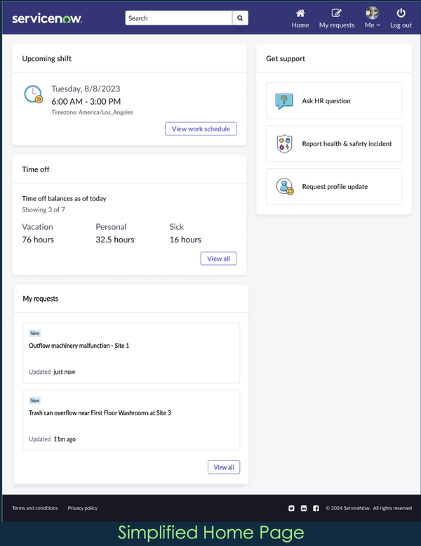 May 2024 enhancements to Employee Center (Pro)
