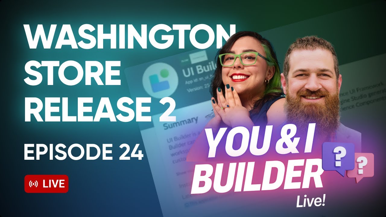[E24] You & I Builder Live! ServiceNow Next Experience