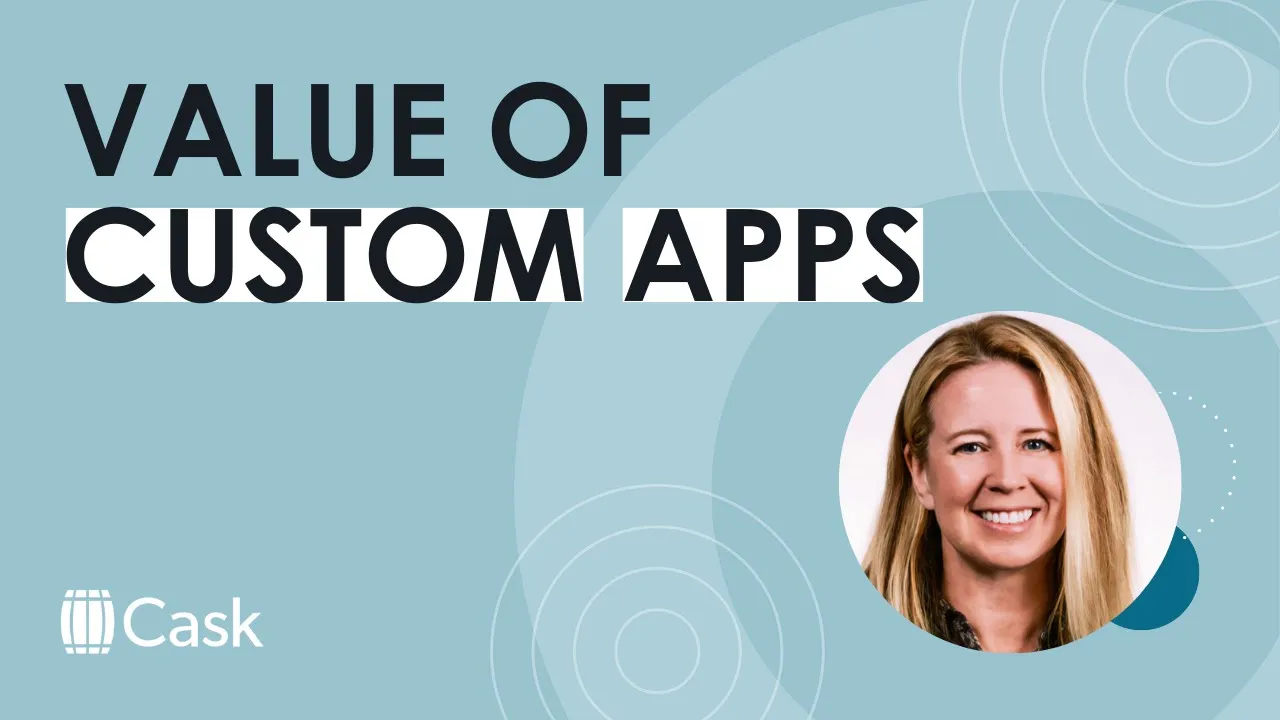 The true value of custom applications