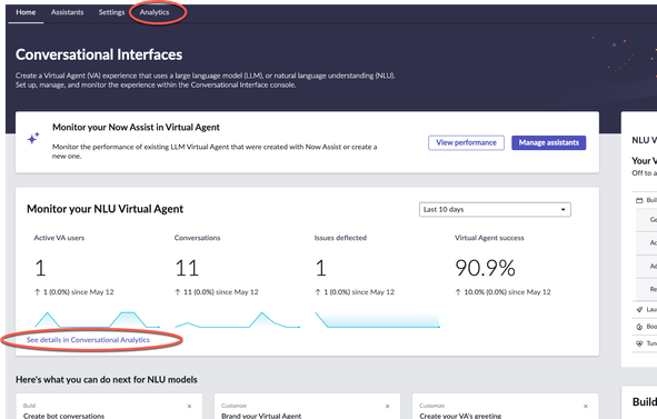 New conversational analytics dashboard built on Platform Analytics