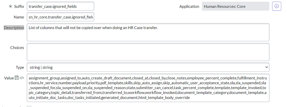 37. Transfer an HR Case