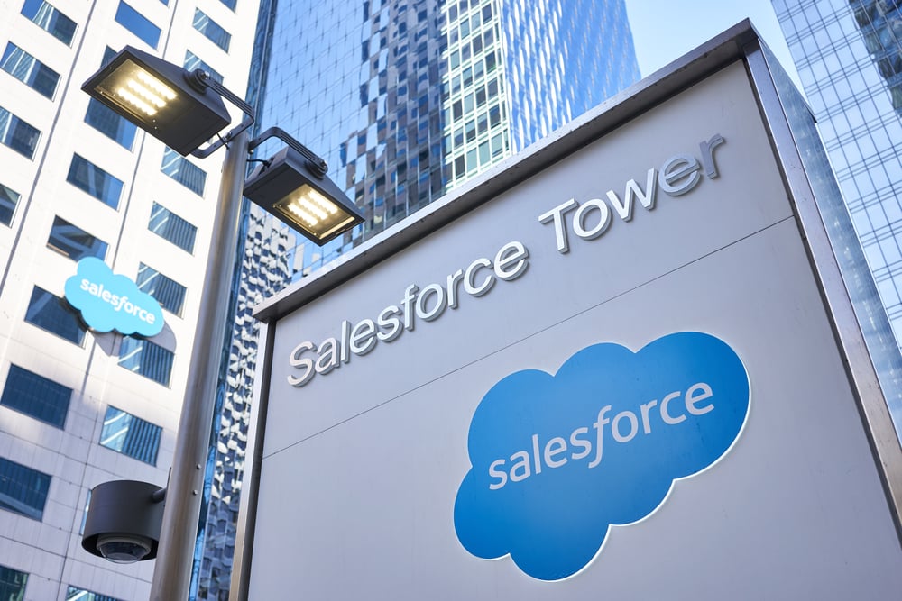 Salesforce's shares hit by low Q2 growth prediction