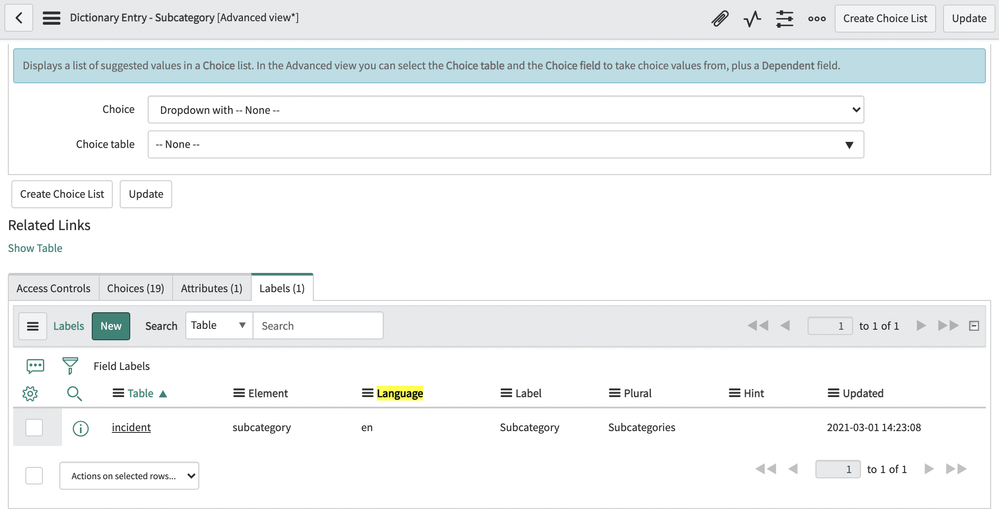 77. Field/Variable Language Translation