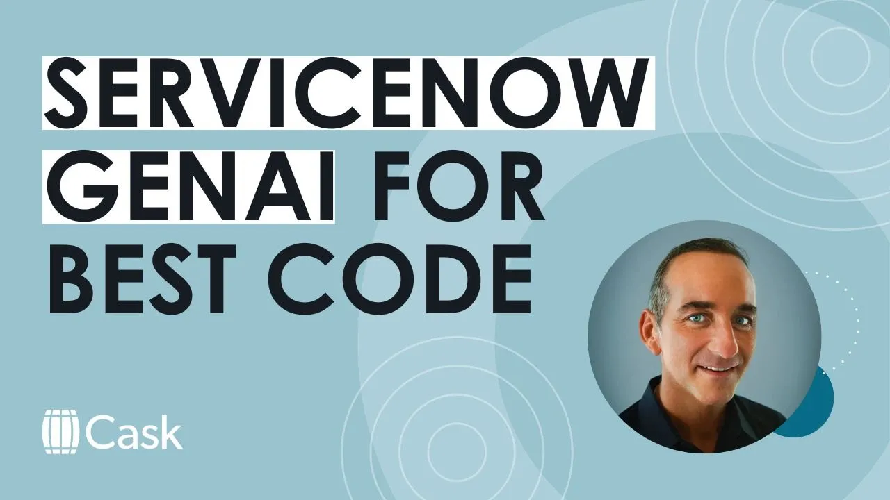 How ServiceNow's GenAI approach supports top-tier code