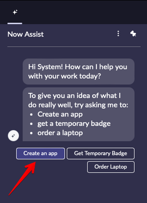 Application generation - quick start and prompting guide