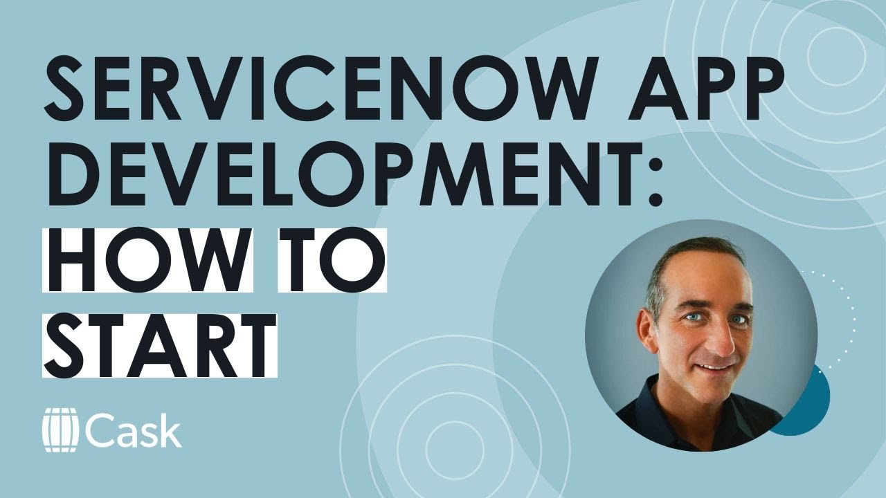 Starting small with ServiceNow app development