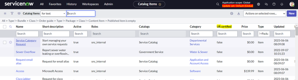 88. Creating Universal Requests for existing catalog items and record producer