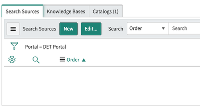 114. Service Portal by setting ‘Search Sources’
