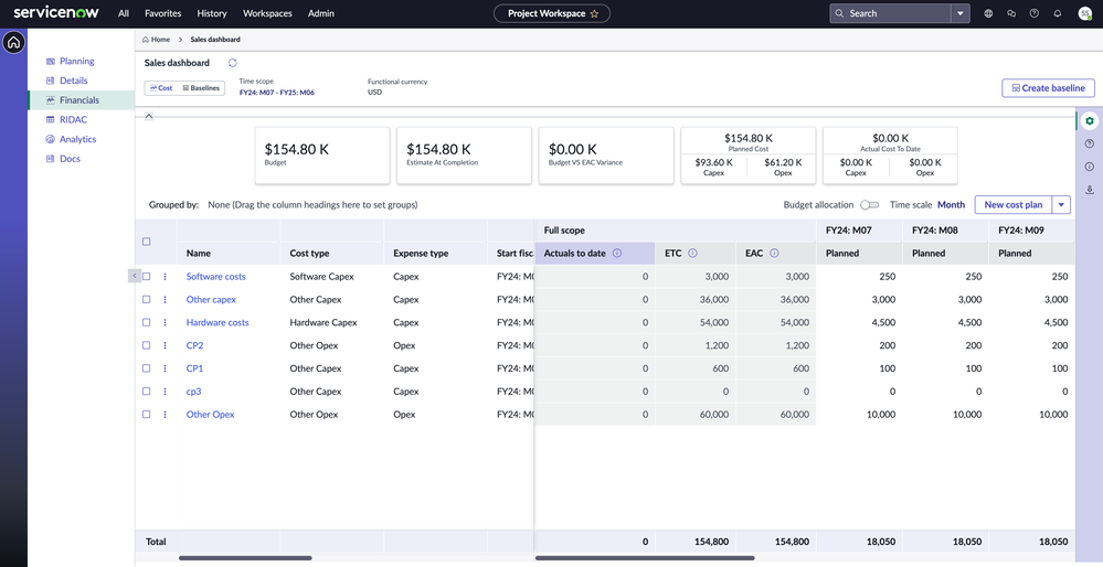 Quick Start Guide for Financial Planning